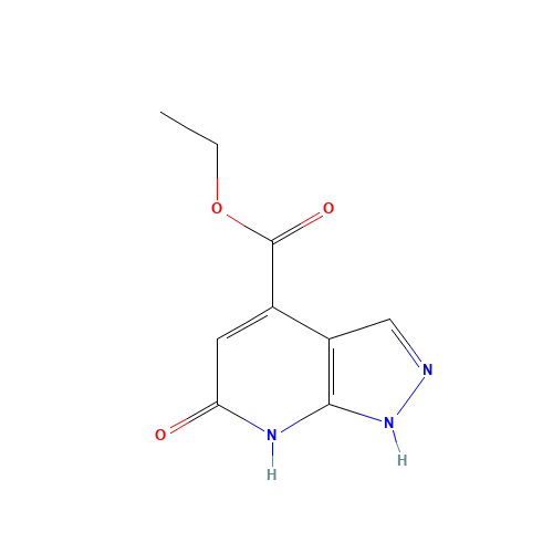 1246552-63-5 ethyl 6-oxo-1,2-dihydropyrazolo[3,4-b]pyridine-4-carboxylate chemical structure
