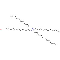 57340-65-5 tetrakis-decylazanium;hydroxide chemical structure
