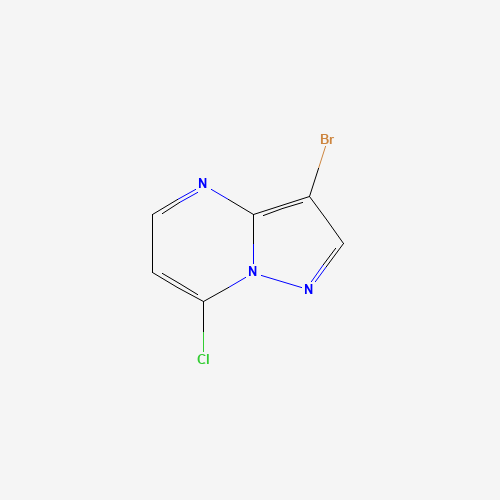 877173-84-7 3-bromo-7-chloropyrazolo[1,5-a]pyrimidine chemical structure
