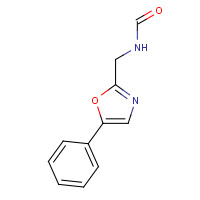 112206-30-1 N-[(5-phenyl-1,3-oxazol-2-yl)methyl]formamide chemical structure