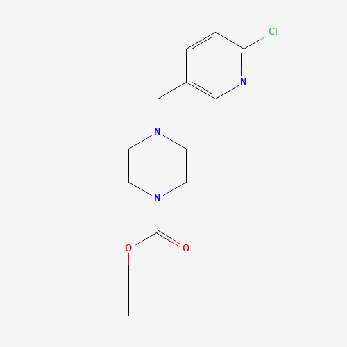 939986-35-3 tert-butyl 4-[(6-chloropyridin-3-yl)methyl]piperazine-1-carboxylate chemical structure