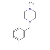 859850-89-8 1-[(3-iodophenyl)methyl]-4-methylpiperazine chemical structure