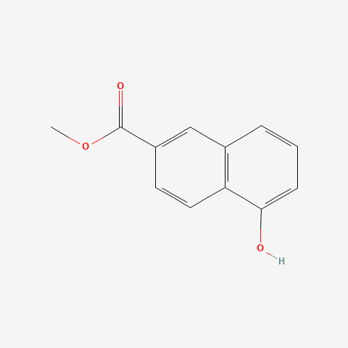 188861-83-8 methyl 5-hydroxynaphthalene-2-carboxylate chemical structure