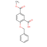 518978-21-7 5-methoxycarbonyl-2-phenylmethoxybenzoic acid chemical structure