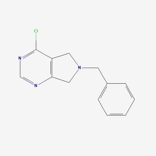 1190984-93-0 6-benzyl-4-chloro-5,7-dihydropyrrolo[3,4-d]pyrimidine chemical structure