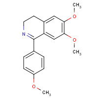 15462-83-6 6,7-dimethoxy-1-(4-methoxyphenyl)-3,4-dihydroisoquinoline chemical structure