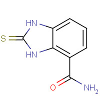 791591-51-0 2-sulfanylidene-1,3-dihydrobenzimidazole-4-carboxamide chemical structure