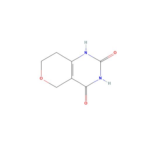 1478126-83-8 1,5,7,8-tetrahydropyrano[4,3-d]pyrimidine-2,4-dione chemical structure