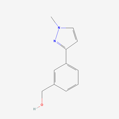 910037-09-1 [3-(1-methylpyrazol-3-yl)phenyl]methanol chemical structure