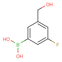1146614-40-5 [3-fluoro-5-(hydroxymethyl)phenyl]boronic acid chemical structure