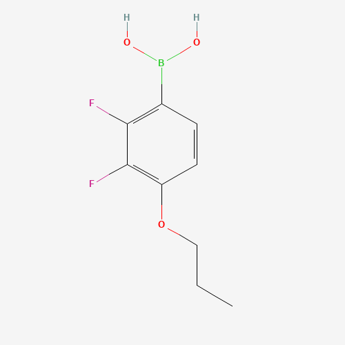 212837-49-5 (2,3-difluoro-4-propoxyphenyl)boronic acid chemical structure