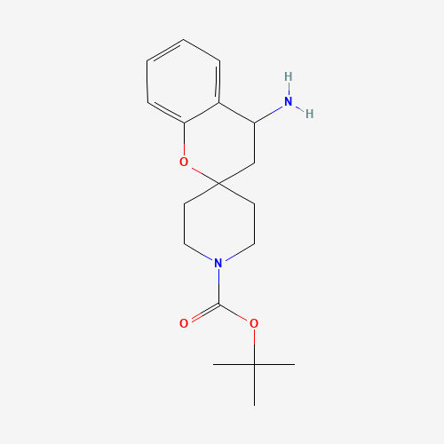 1160247-73-3 tert-butyl 4-aminospiro[3,4-dihydrochromene-2,4'-piperidine]-1'-carboxylate chemical structure