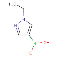 847818-56-8 (1-ethylpyrazol-4-yl)boronic acid chemical structure