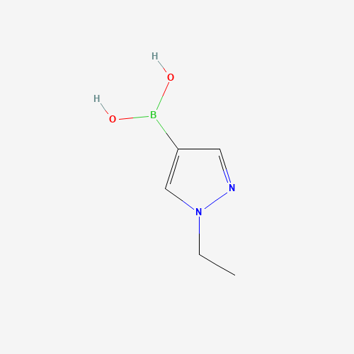 847818-56-8 (1-ethylpyrazol-4-yl)boronic acid chemical structure