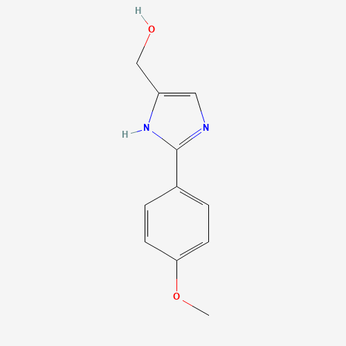 53292-67-4 [2-(4-methoxyphenyl)-1H-imidazol-5-yl]methanol chemical structure