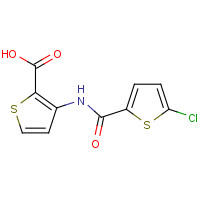 929214-78-8 3-[(5-chlorothiophene-2-carbonyl)amino]thiophene-2-carboxylic acid chemical structure