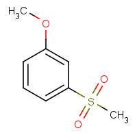 43032-67-3 1-methoxy-3-methylsulfonylbenzene chemical structure