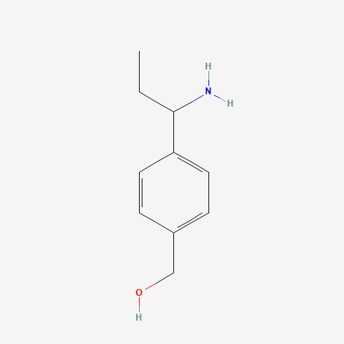 783240-07-3 [4-(1-aminopropyl)phenyl]methanol chemical structure