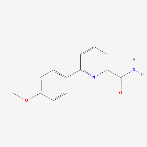 361437-07-2 6-(4-methoxyphenyl)pyridine-2-carboxamide chemical structure