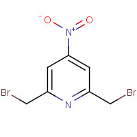 358621-46-2 2,6-bis(bromomethyl)-4-nitropyridine chemical structure