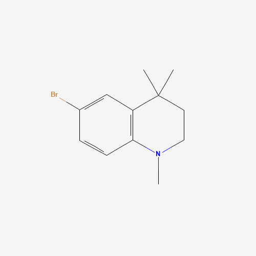 197379-70-7 6-bromo-1,4,4-trimethyl-2,3-dihydroquinoline chemical structure