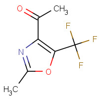 1357098-07-7 1-[2-methyl-5-(trifluoromethyl)-1,3-oxazol-4-yl]ethanone chemical structure