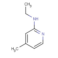 70564-16-8 N-ethyl-4-methylpyridin-2-amine chemical structure