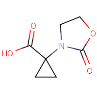1447944-54-8 1-(2-oxo-1,3-oxazolidin-3-yl)cyclopropane-1-carboxylic acid chemical structure