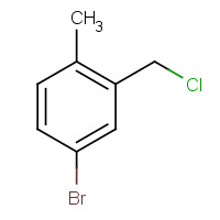 87604-18-0 4-bromo-2-(chloromethyl)-1-methylbenzene chemical structure