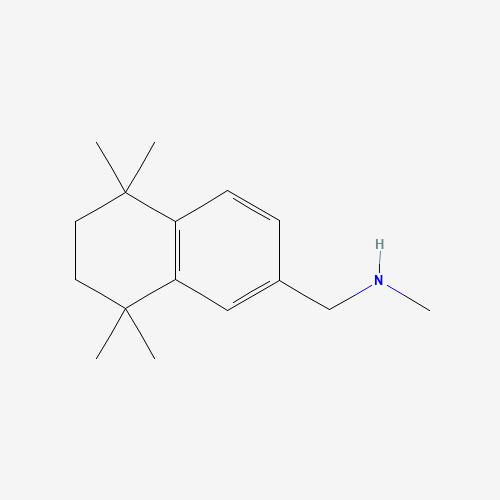 950603-16-4 N-methyl-1-(5,5,8,8-tetramethyl-6,7-dihydronaphthalen-2-yl)methanamine chemical structure