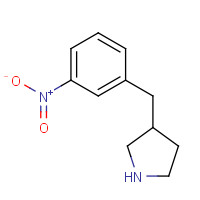 1158764-66-9 3-[(3-nitrophenyl)methyl]pyrrolidine chemical structure