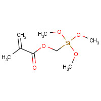 54586-78-6 trimethoxysilylmethyl 2-methylprop-2-enoate chemical structure