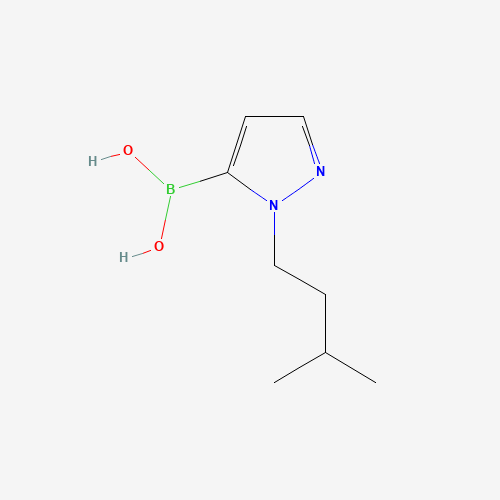 847818-66-0 [2-(3-methylbutyl)pyrazol-3-yl]boronic acid chemical structure