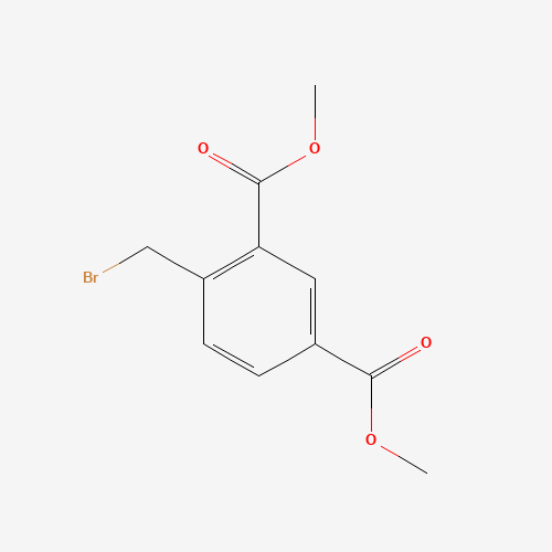 16281-94-0 dimethyl 4-(bromomethyl)benzene-1,3-dicarboxylate chemical structure