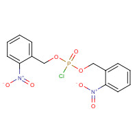 56883-17-1 1-[[chloro-[(2-nitrophenyl)methoxy]phosphoryl]oxymethyl]-2-nitrobenzene chemical structure