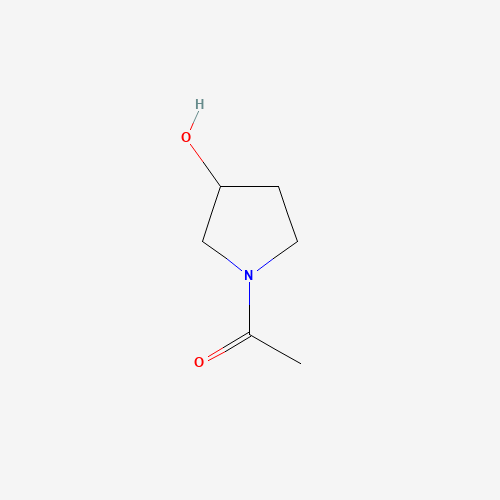 23123-19-5 1-(3-hydroxypyrrolidin-1-yl)ethanone chemical structure