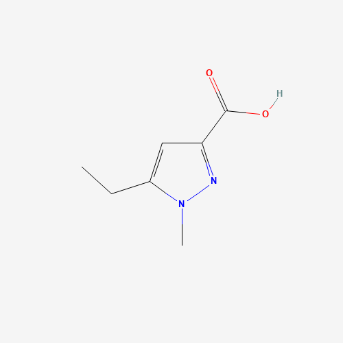 165744-15-0 5-ethyl-1-methylpyrazole-3-carboxylic acid chemical structure
