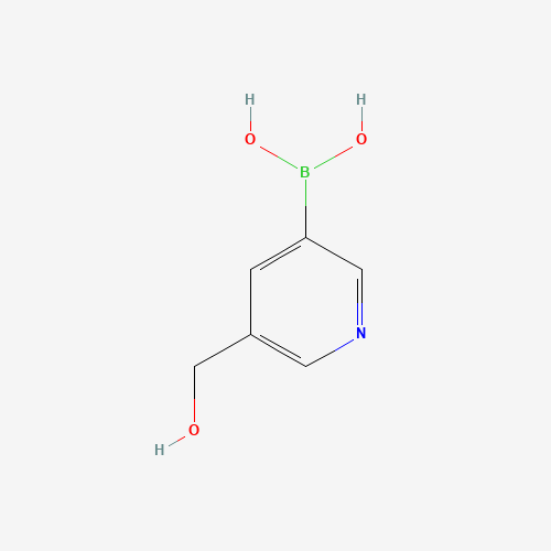 908369-20-0 [5-(hydroxymethyl)pyridin-3-yl]boronic acid chemical structure