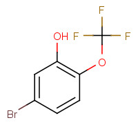 1048963-39-8 5-bromo-2-(trifluoromethoxy)phenol chemical structure