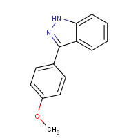 55271-06-2 3-(4-methoxyphenyl)-1H-indazole chemical structure