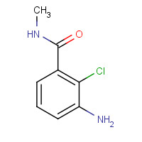 1254055-10-1 3-amino-2-chloro-N-methylbenzamide chemical structure