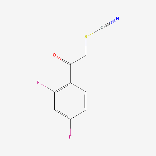 887625-49-2 [2-(2,4-difluorophenyl)-2-oxoethyl] thiocyanate chemical structure
