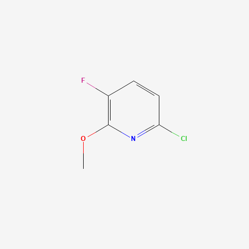 1261473-36-2 6-chloro-3-fluoro-2-methoxypyridine chemical structure