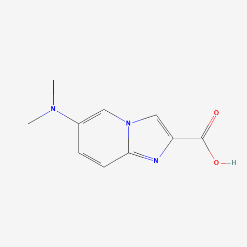1167055-22-2 6-(dimethylamino)imidazo[1,2-a]pyridine-2-carboxylic acid chemical structure