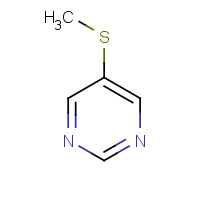 14257-02-4 5-methylsulfanylpyrimidine chemical structure
