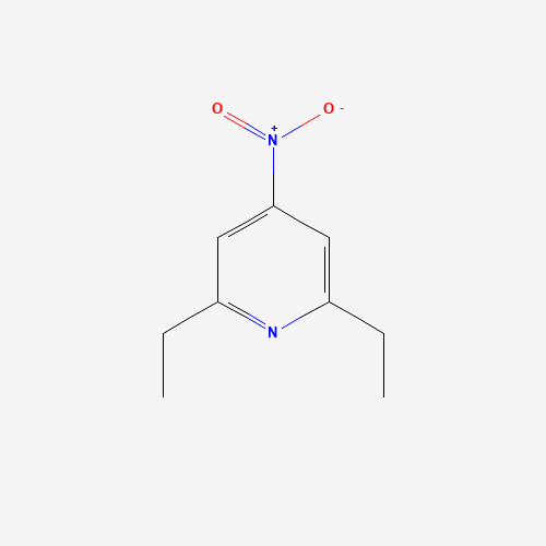 1245648-82-1 2,6-diethyl-4-nitropyridine chemical structure