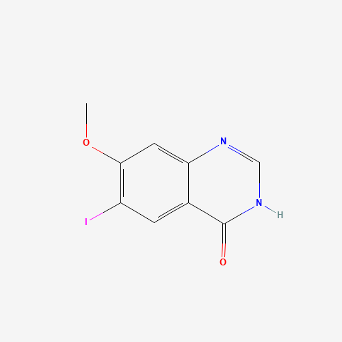 206190-25-2 6-iodo-7-methoxy-1H-quinazolin-4-one chemical structure
