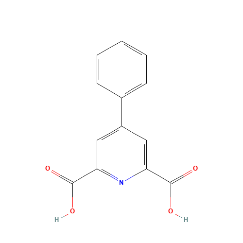 83463-12-1 4-phenylpyridine-2,6-dicarboxylic acid chemical structure