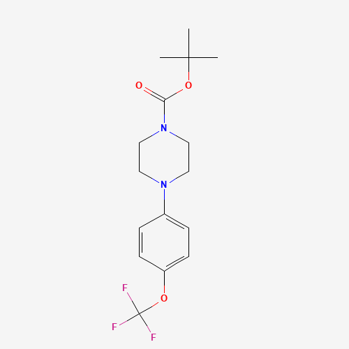 490030-45-0 tert-butyl 4-[4-(trifluoromethoxy)phenyl]piperazine-1-carboxylate chemical structure
