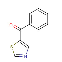 91516-29-9 phenyl(1,3-thiazol-5-yl)methanone chemical structure